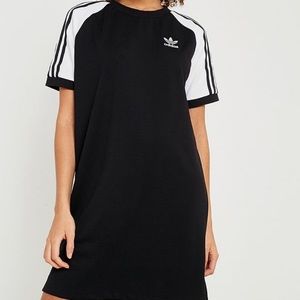 adidas black dress